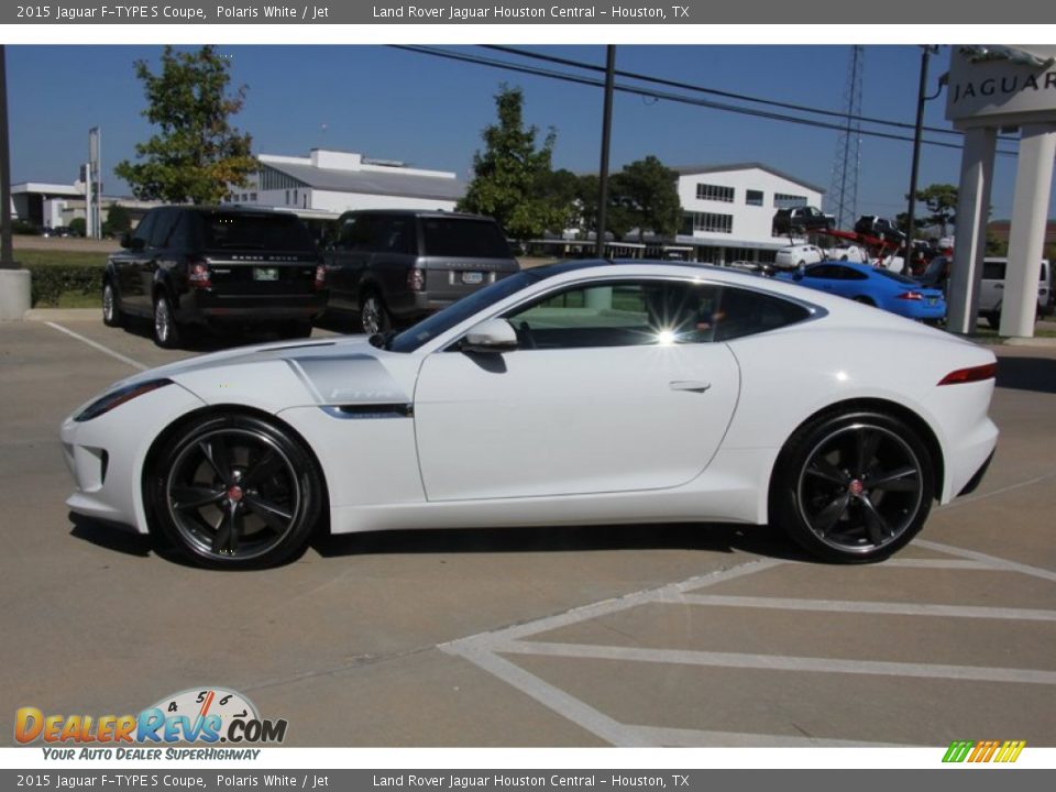 Polaris White 2015 Jaguar F-TYPE S Coupe Photo #6