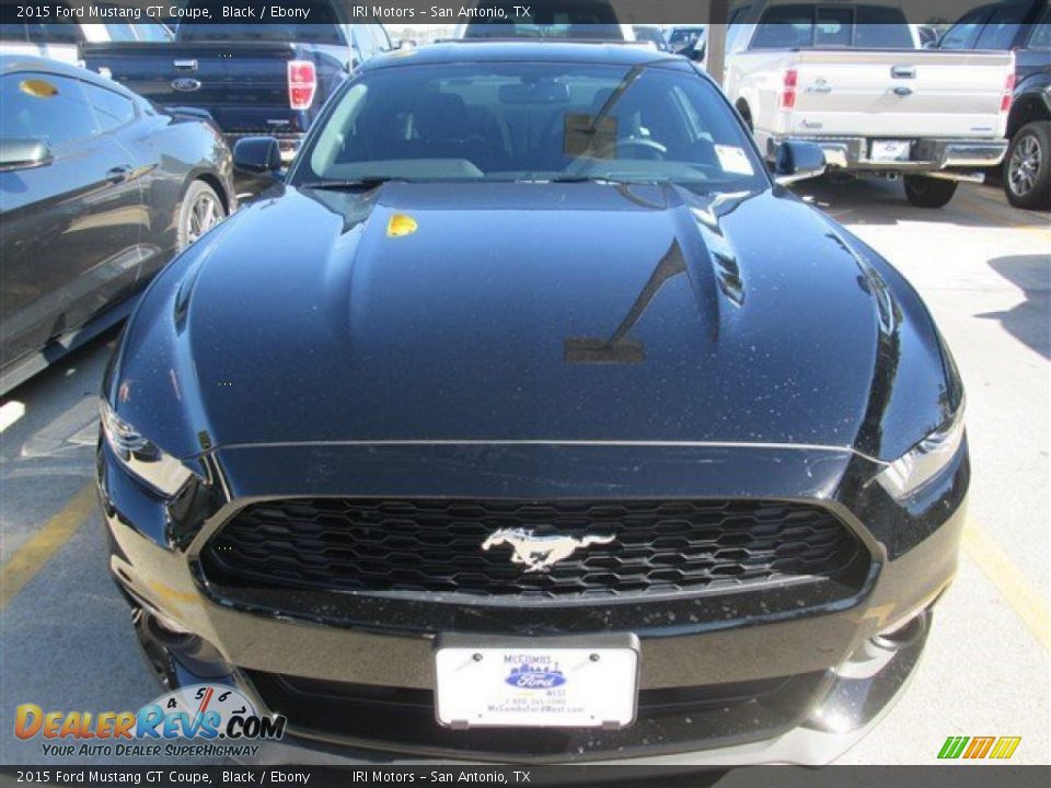 2015 Ford Mustang GT Coupe Black / Ebony Photo #5