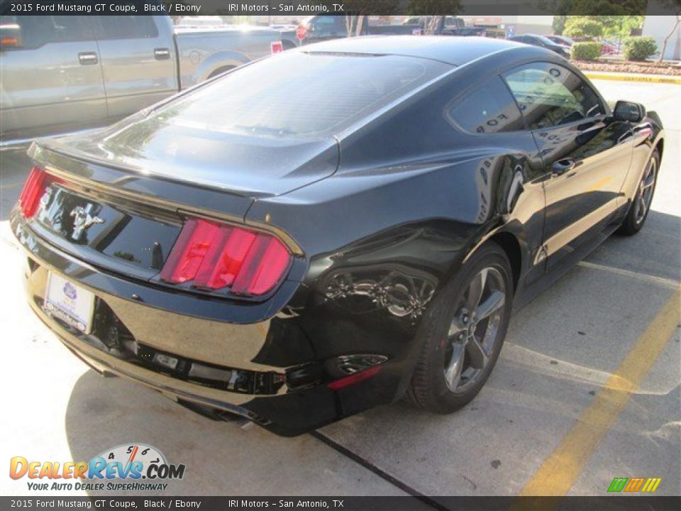 2015 Ford Mustang GT Coupe Black / Ebony Photo #8