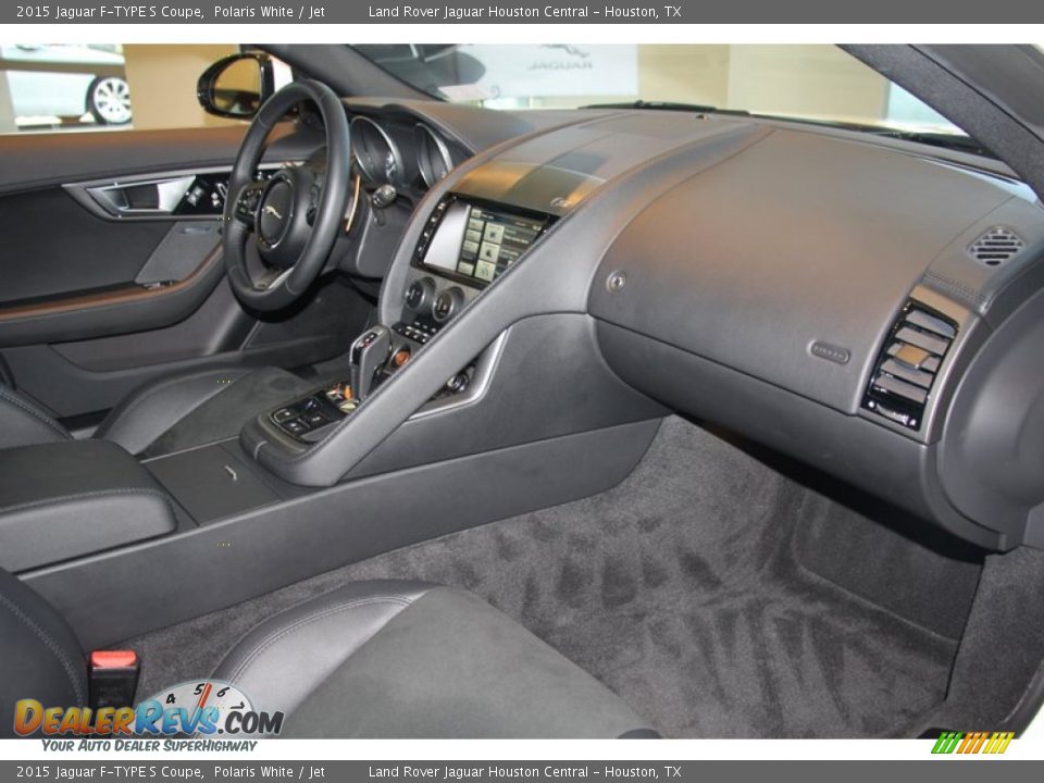 Dashboard of 2015 Jaguar F-TYPE S Coupe Photo #11