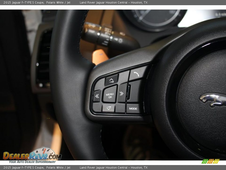 Controls of 2015 Jaguar F-TYPE S Coupe Photo #13