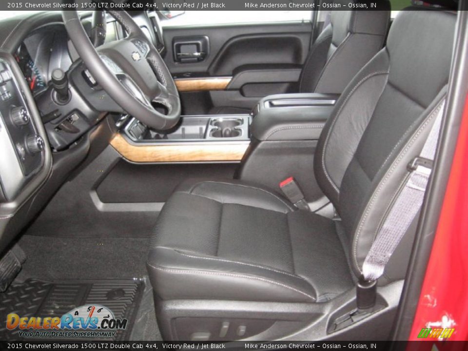 2015 Chevrolet Silverado 1500 LTZ Double Cab 4x4 Victory Red / Jet Black Photo #8