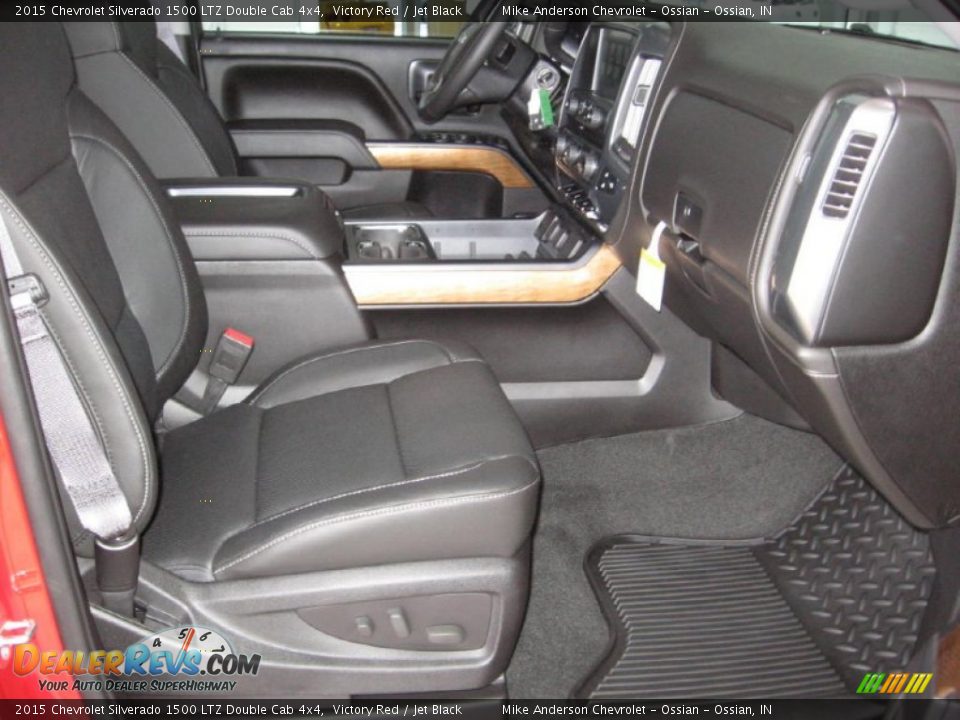 2015 Chevrolet Silverado 1500 LTZ Double Cab 4x4 Victory Red / Jet Black Photo #9