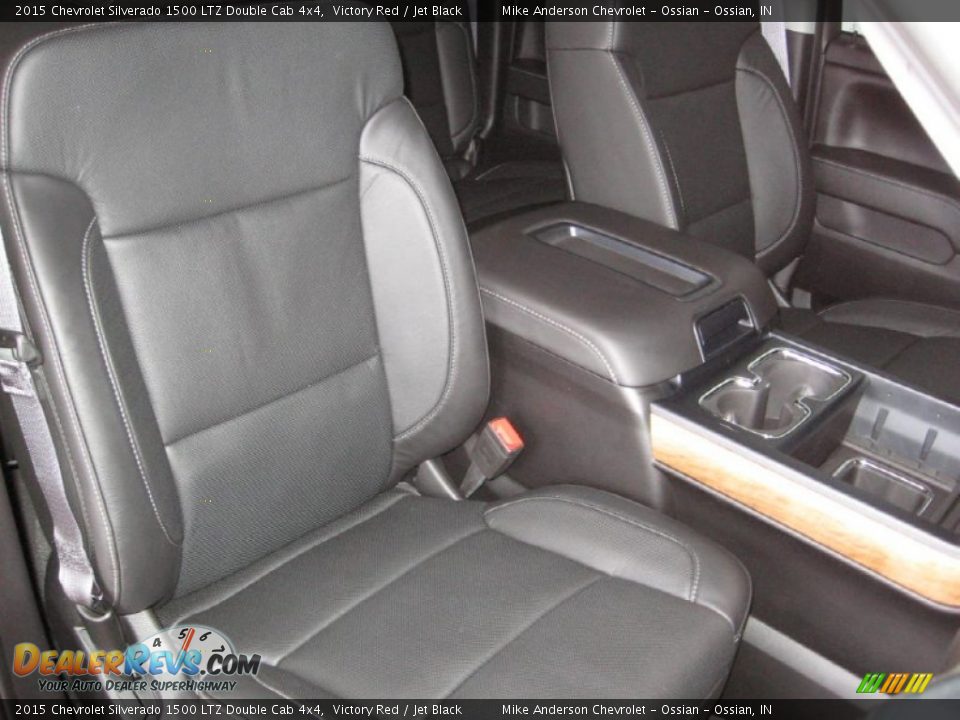 2015 Chevrolet Silverado 1500 LTZ Double Cab 4x4 Victory Red / Jet Black Photo #10