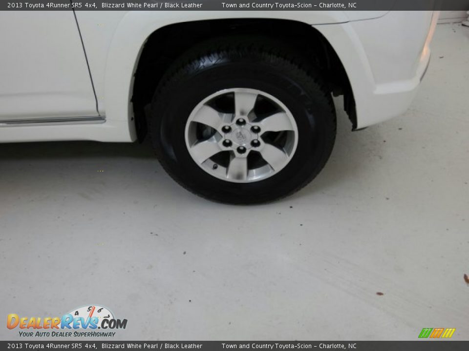 2013 Toyota 4Runner SR5 4x4 Blizzard White Pearl / Black Leather Photo #14