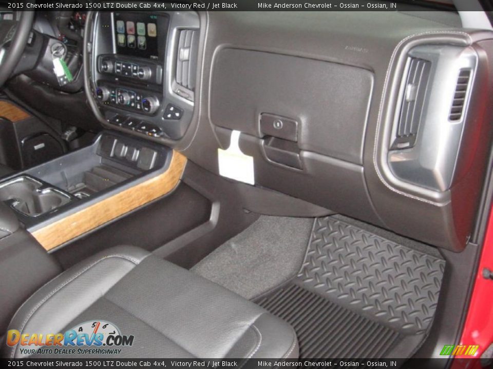 2015 Chevrolet Silverado 1500 LTZ Double Cab 4x4 Victory Red / Jet Black Photo #11