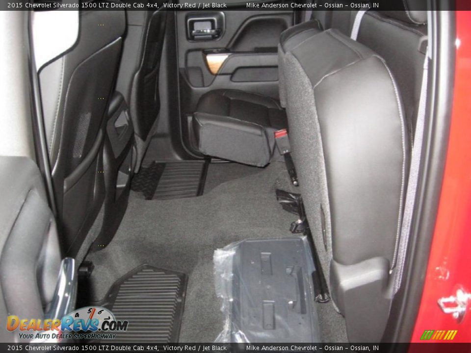 2015 Chevrolet Silverado 1500 LTZ Double Cab 4x4 Victory Red / Jet Black Photo #14