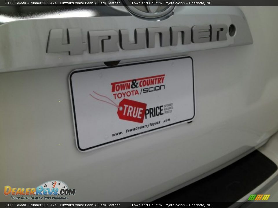 2013 Toyota 4Runner SR5 4x4 Blizzard White Pearl / Black Leather Photo #35