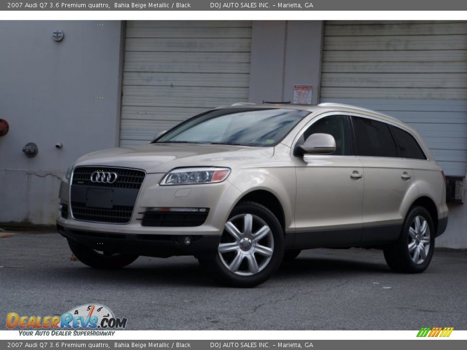 2007 Audi Q7 3.6 Premium quattro Bahia Beige Metallic / Black Photo #1