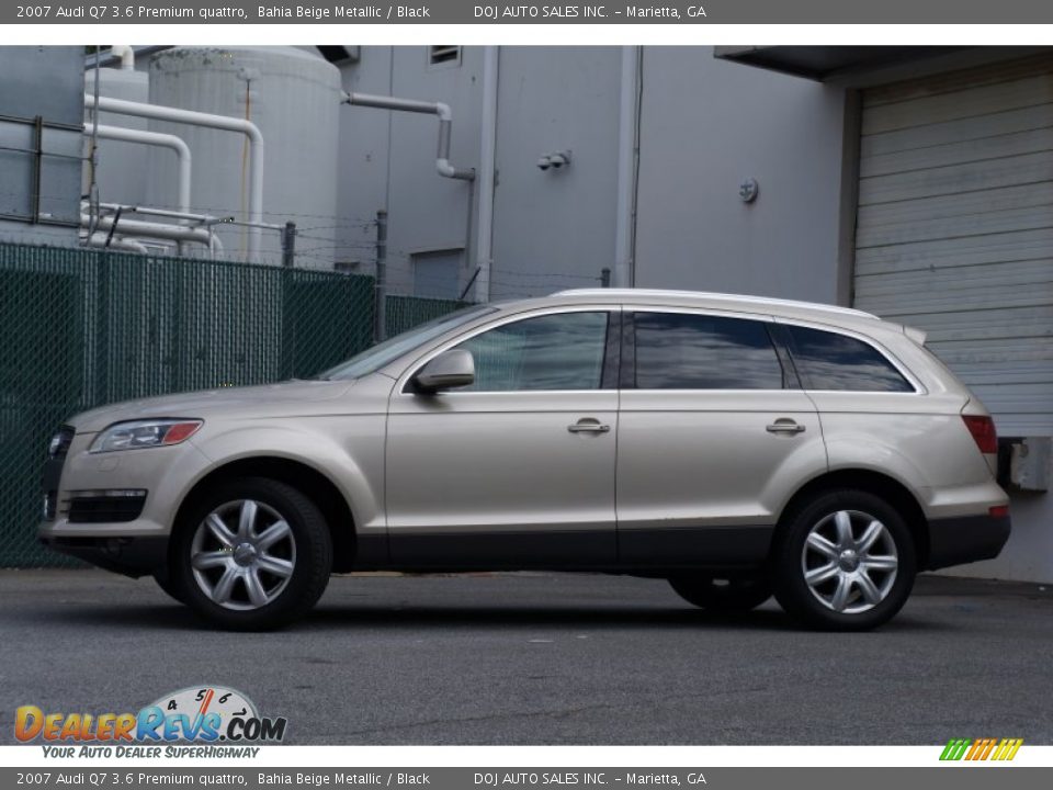 2007 Audi Q7 3.6 Premium quattro Bahia Beige Metallic / Black Photo #2