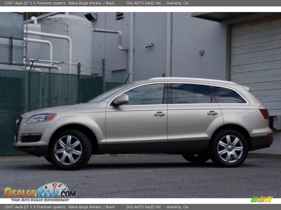 2007 Audi Q7 3.6 Premium quattro Bahia Beige Metallic / Black Photo #4