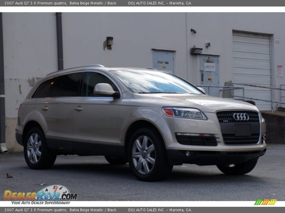 2007 Audi Q7 3.6 Premium quattro Bahia Beige Metallic / Black Photo #5