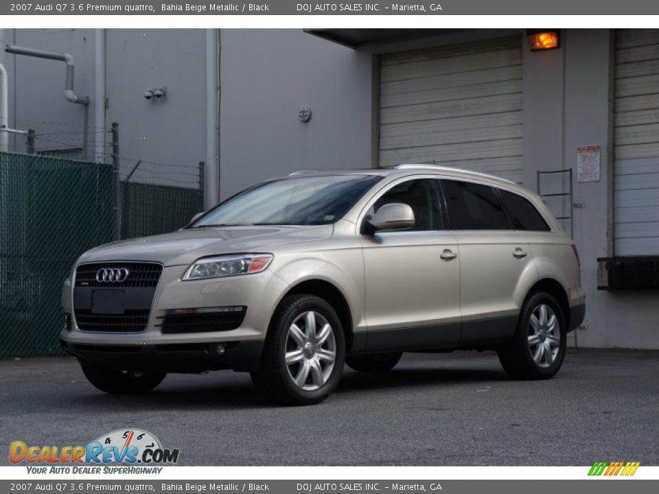 2007 Audi Q7 3.6 Premium quattro Bahia Beige Metallic / Black Photo #7