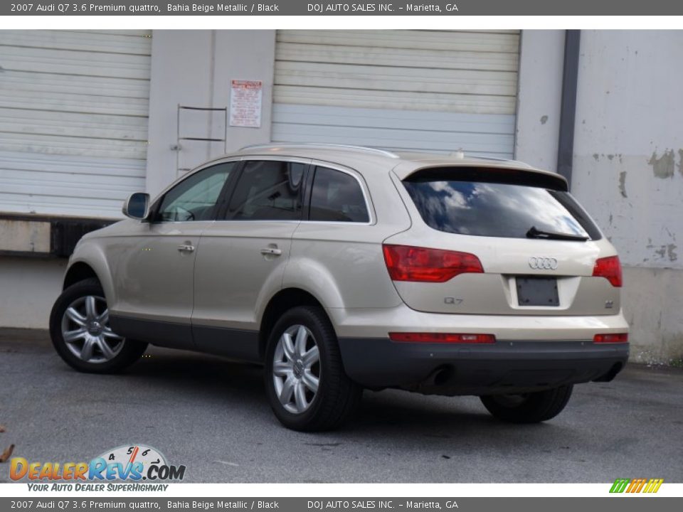 2007 Audi Q7 3.6 Premium quattro Bahia Beige Metallic / Black Photo #8