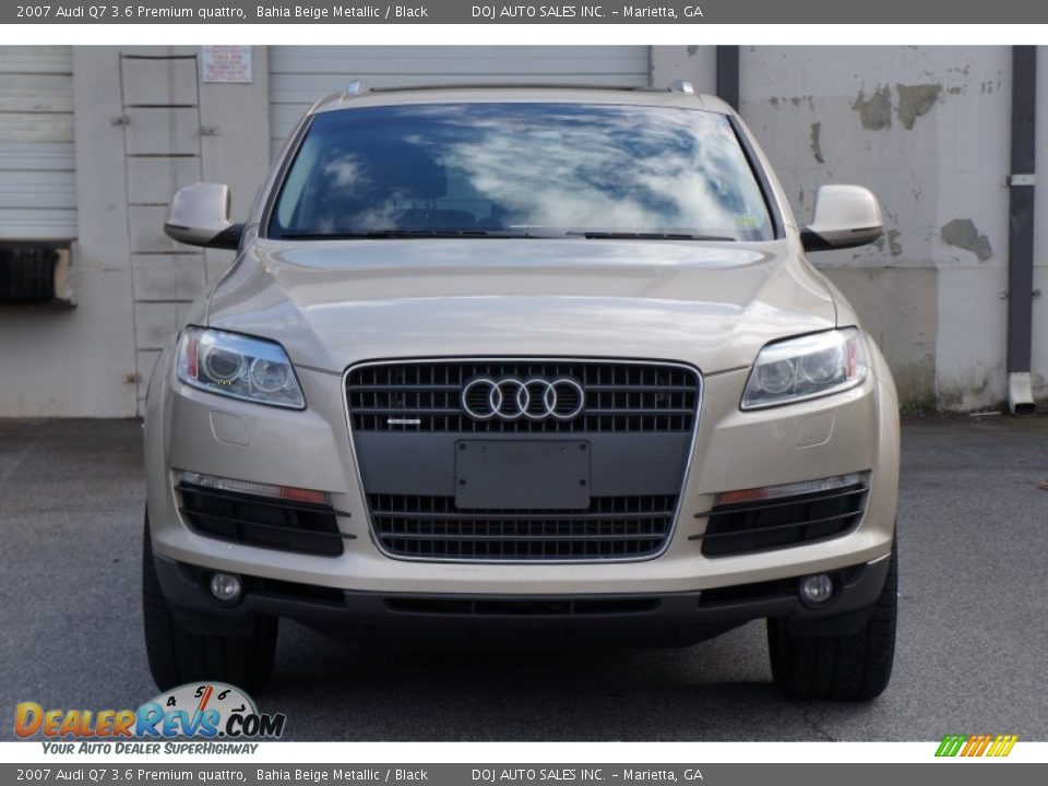 2007 Audi Q7 3.6 Premium quattro Bahia Beige Metallic / Black Photo #10