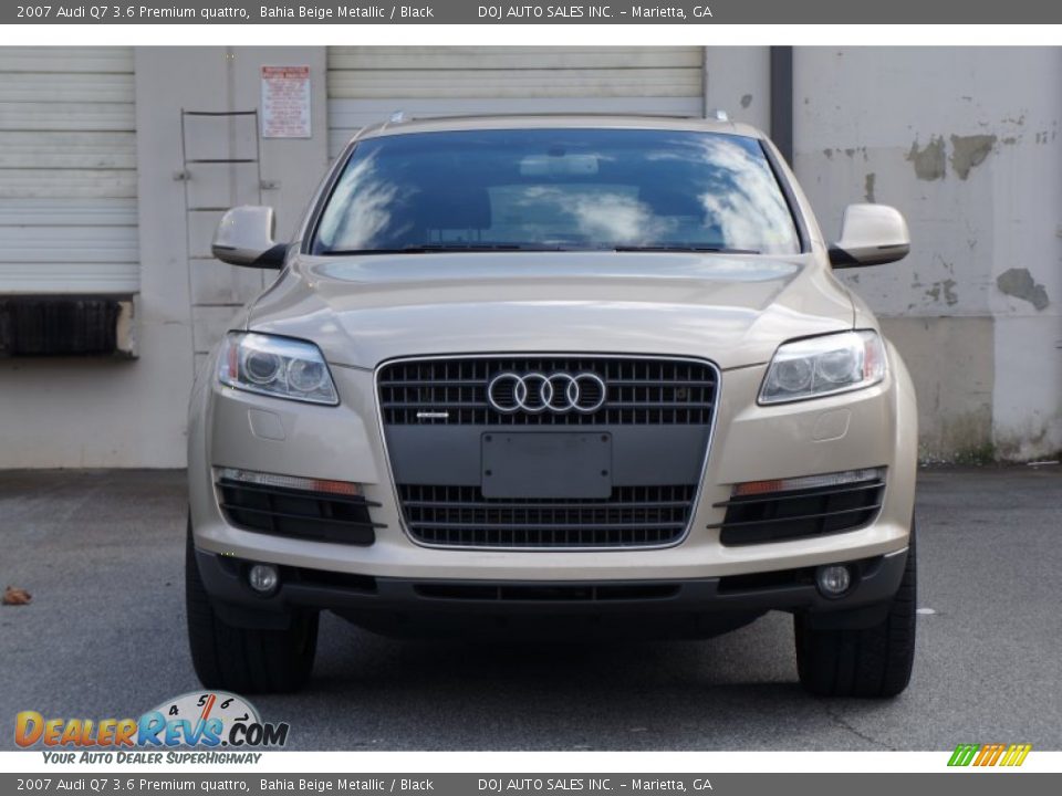 2007 Audi Q7 3.6 Premium quattro Bahia Beige Metallic / Black Photo #11