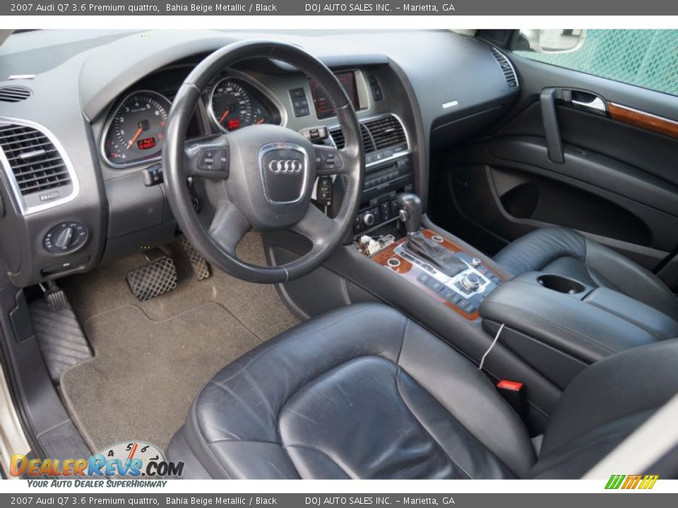 2007 Audi Q7 3.6 Premium quattro Bahia Beige Metallic / Black Photo #14