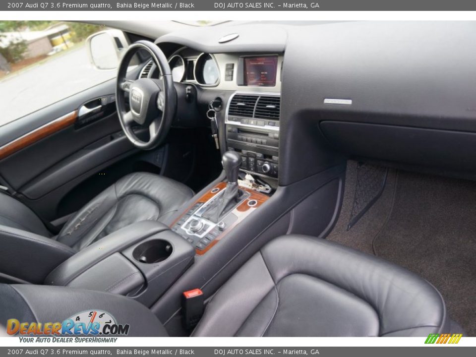 2007 Audi Q7 3.6 Premium quattro Bahia Beige Metallic / Black Photo #15