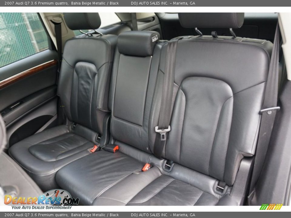 2007 Audi Q7 3.6 Premium quattro Bahia Beige Metallic / Black Photo #16