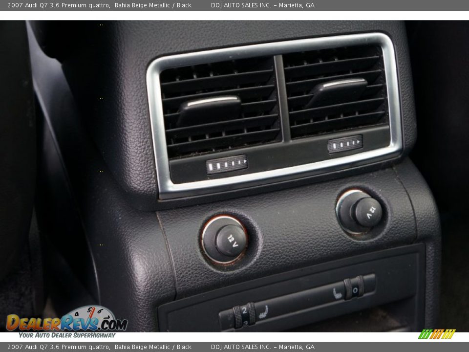 2007 Audi Q7 3.6 Premium quattro Bahia Beige Metallic / Black Photo #17