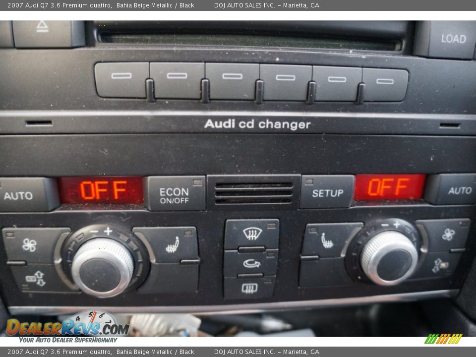 2007 Audi Q7 3.6 Premium quattro Bahia Beige Metallic / Black Photo #20