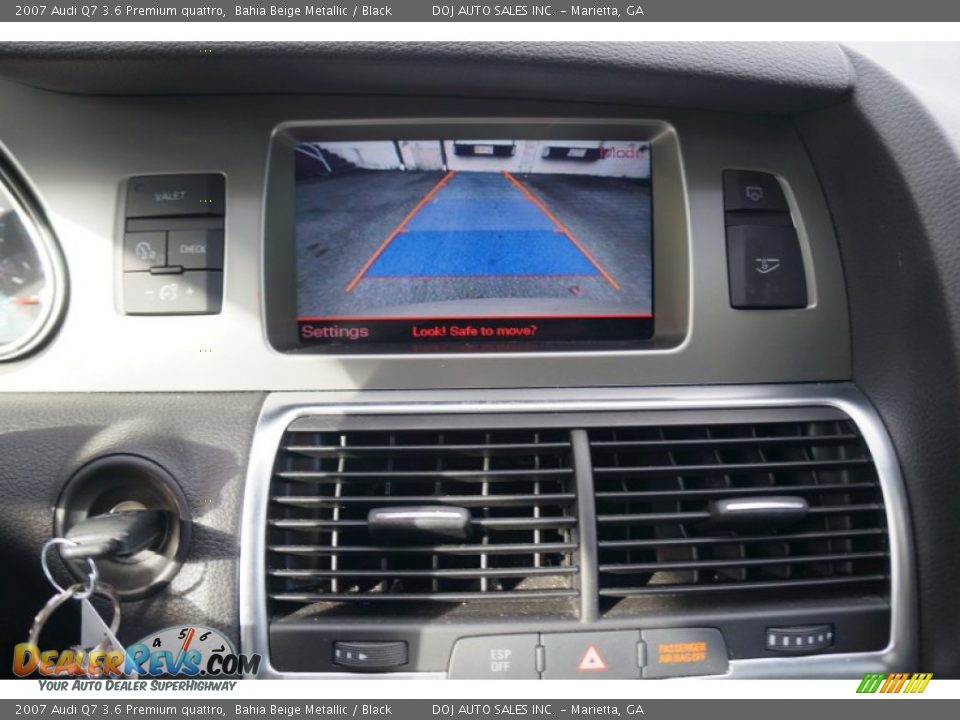 2007 Audi Q7 3.6 Premium quattro Bahia Beige Metallic / Black Photo #25