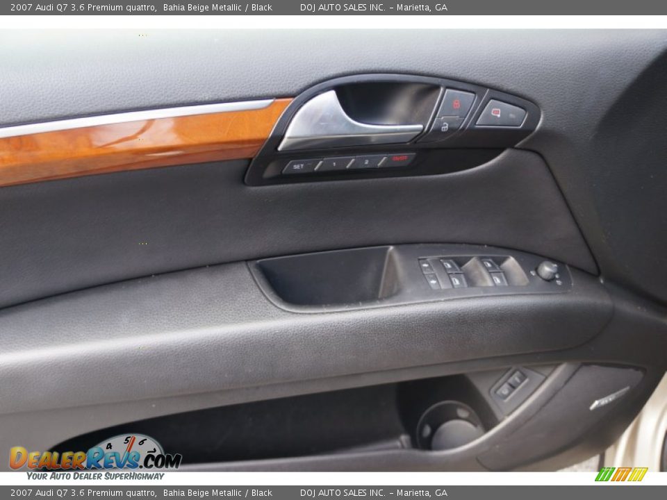 2007 Audi Q7 3.6 Premium quattro Bahia Beige Metallic / Black Photo #26