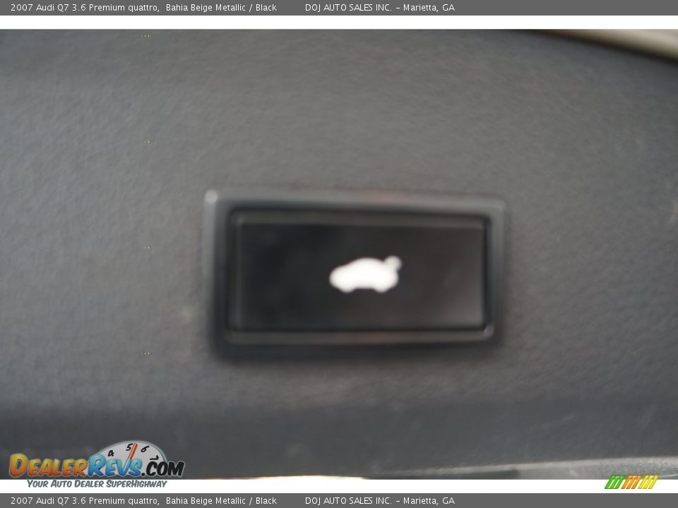 2007 Audi Q7 3.6 Premium quattro Bahia Beige Metallic / Black Photo #28
