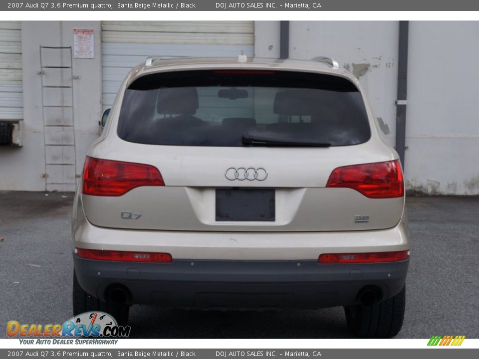 2007 Audi Q7 3.6 Premium quattro Bahia Beige Metallic / Black Photo #29