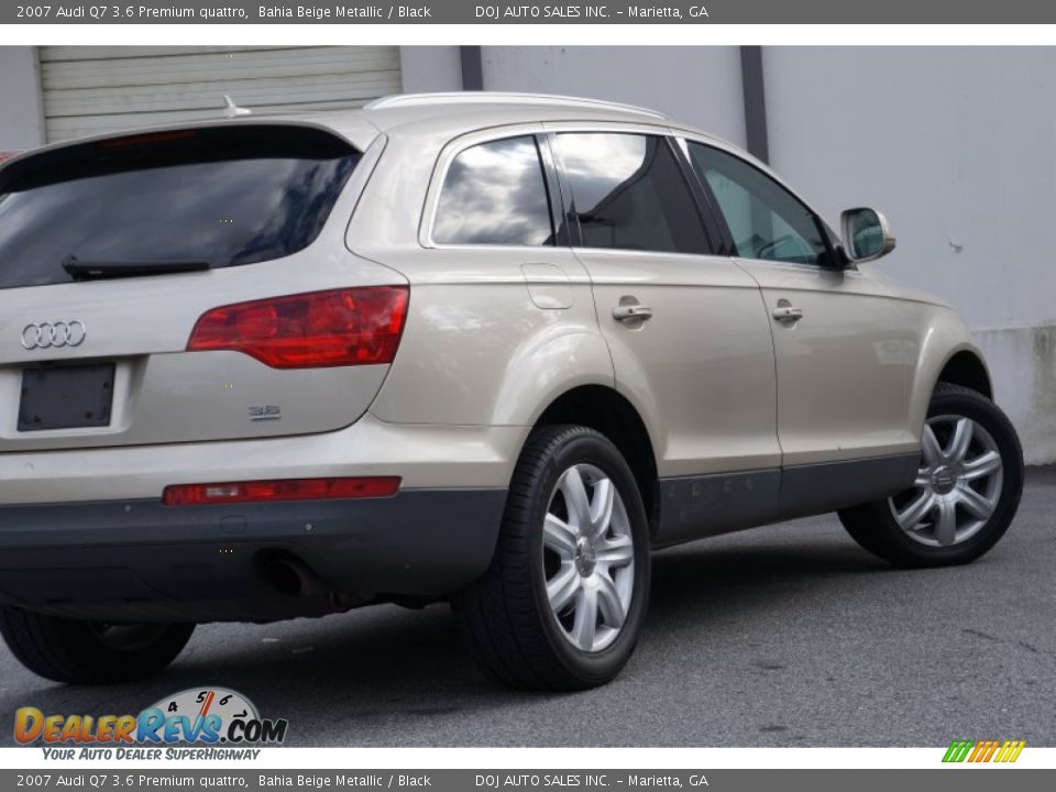 2007 Audi Q7 3.6 Premium quattro Bahia Beige Metallic / Black Photo #31