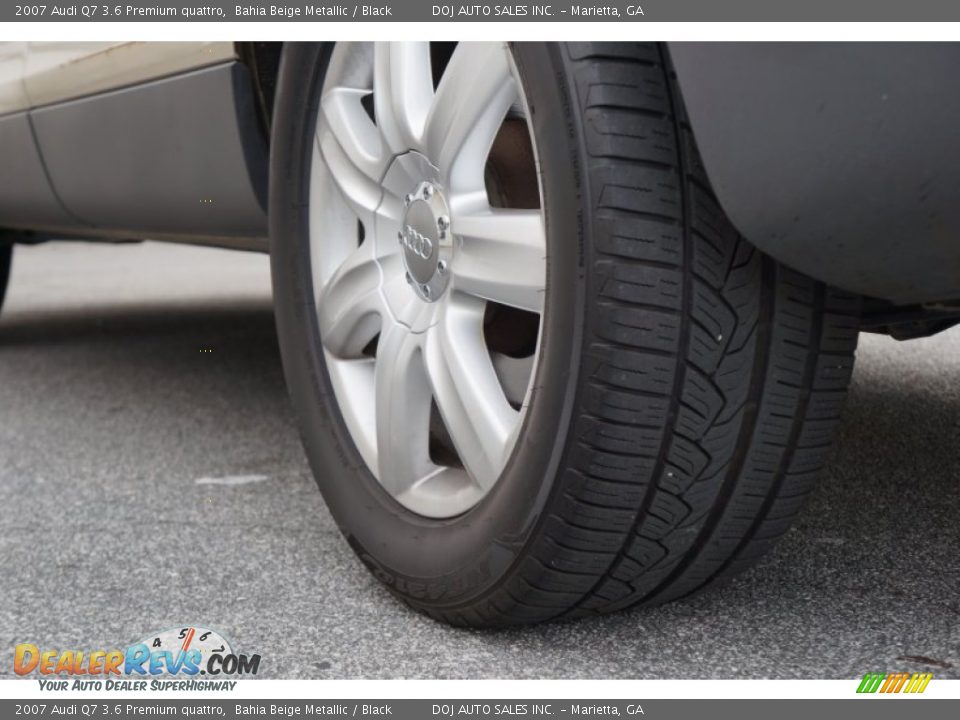 2007 Audi Q7 3.6 Premium quattro Bahia Beige Metallic / Black Photo #32