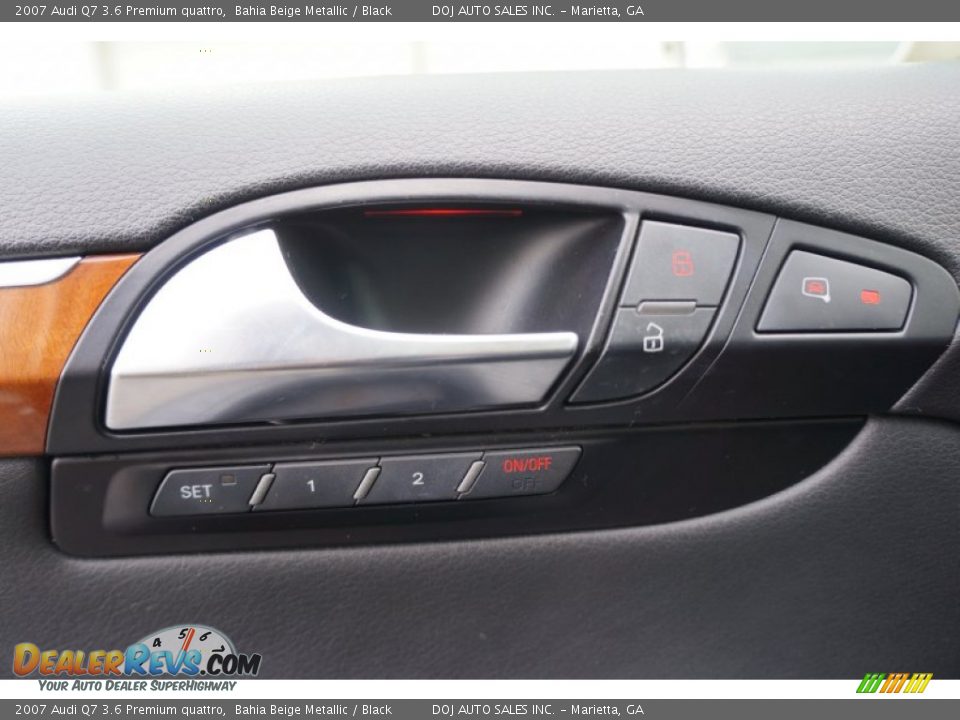 2007 Audi Q7 3.6 Premium quattro Bahia Beige Metallic / Black Photo #33