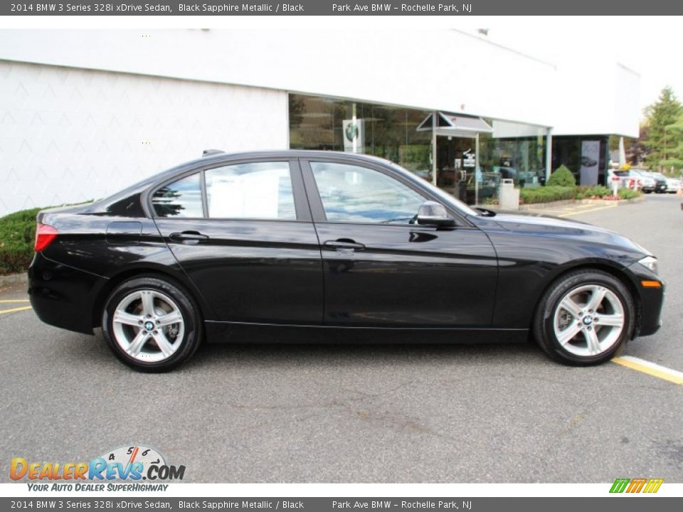 2014 BMW 3 Series 328i xDrive Sedan Black Sapphire Metallic / Black Photo #2