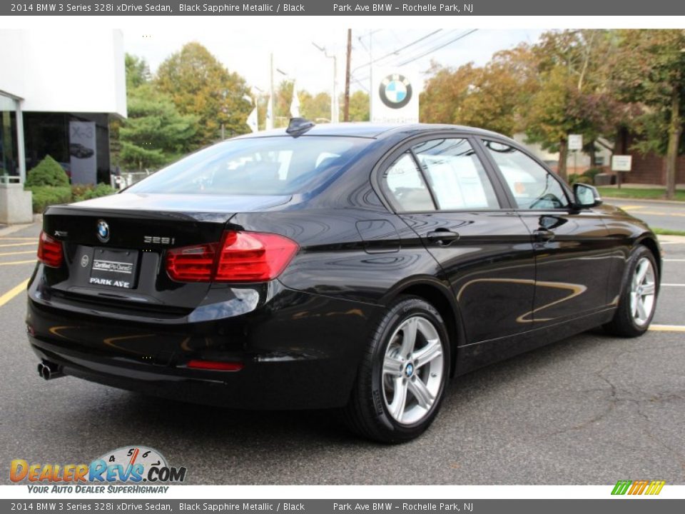 2014 BMW 3 Series 328i xDrive Sedan Black Sapphire Metallic / Black Photo #3