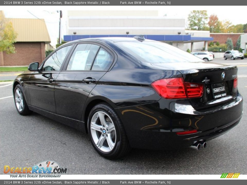 2014 BMW 3 Series 328i xDrive Sedan Black Sapphire Metallic / Black Photo #5