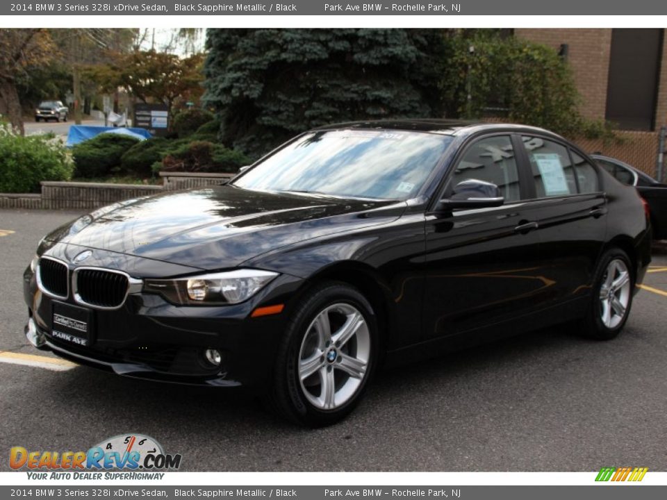 2014 BMW 3 Series 328i xDrive Sedan Black Sapphire Metallic / Black Photo #7