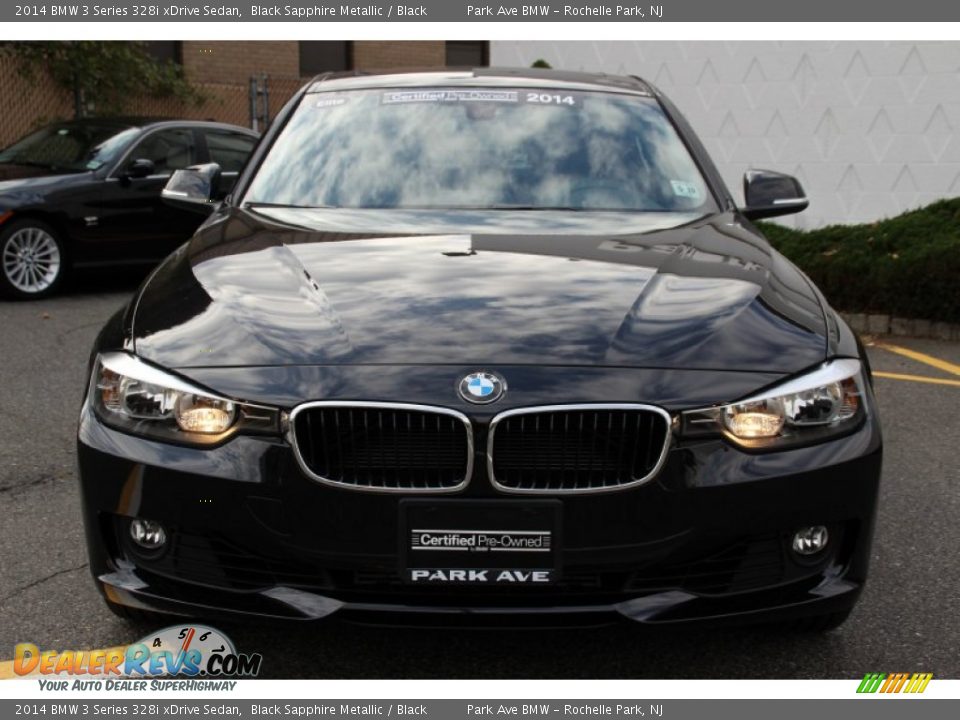 2014 BMW 3 Series 328i xDrive Sedan Black Sapphire Metallic / Black Photo #8