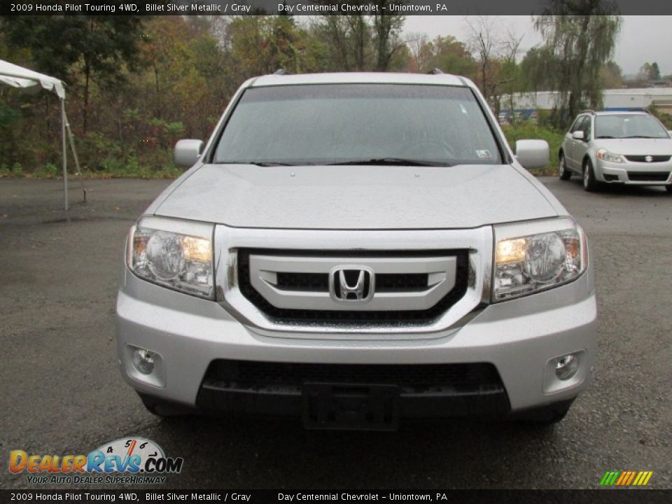 2009 Honda Pilot Touring 4WD Billet Silver Metallic / Gray Photo #13