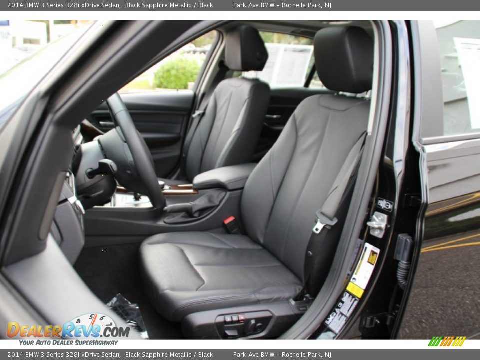 2014 BMW 3 Series 328i xDrive Sedan Black Sapphire Metallic / Black Photo #14