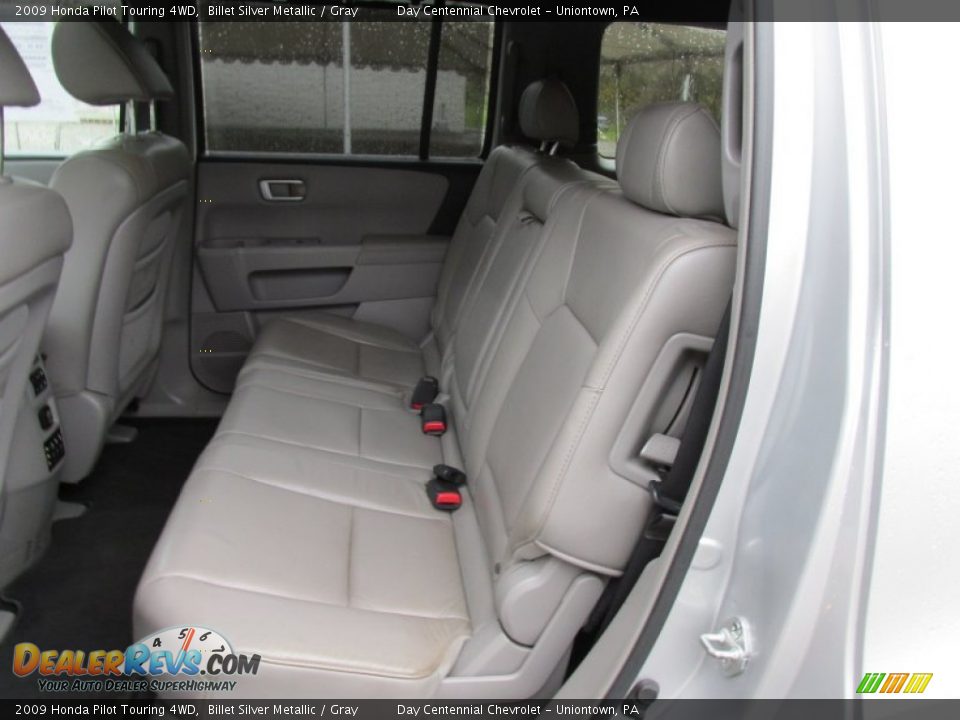 2009 Honda Pilot Touring 4WD Billet Silver Metallic / Gray Photo #18