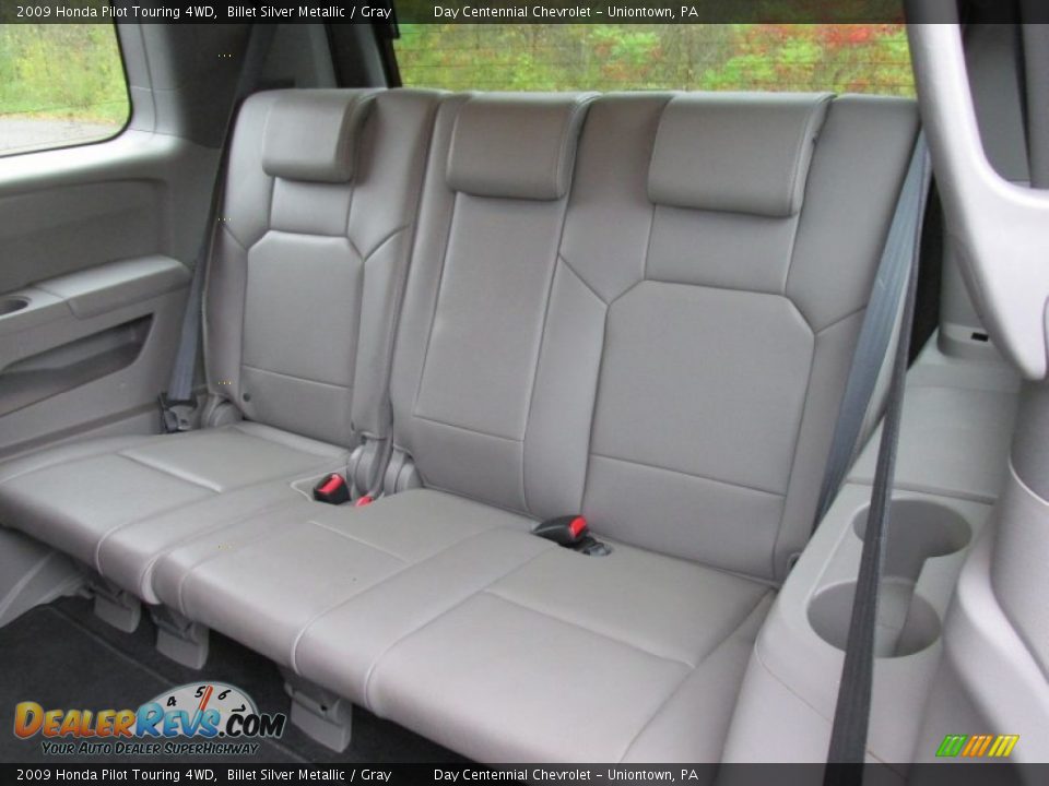 2009 Honda Pilot Touring 4WD Billet Silver Metallic / Gray Photo #19