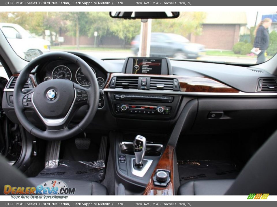 2014 BMW 3 Series 328i xDrive Sedan Black Sapphire Metallic / Black Photo #16