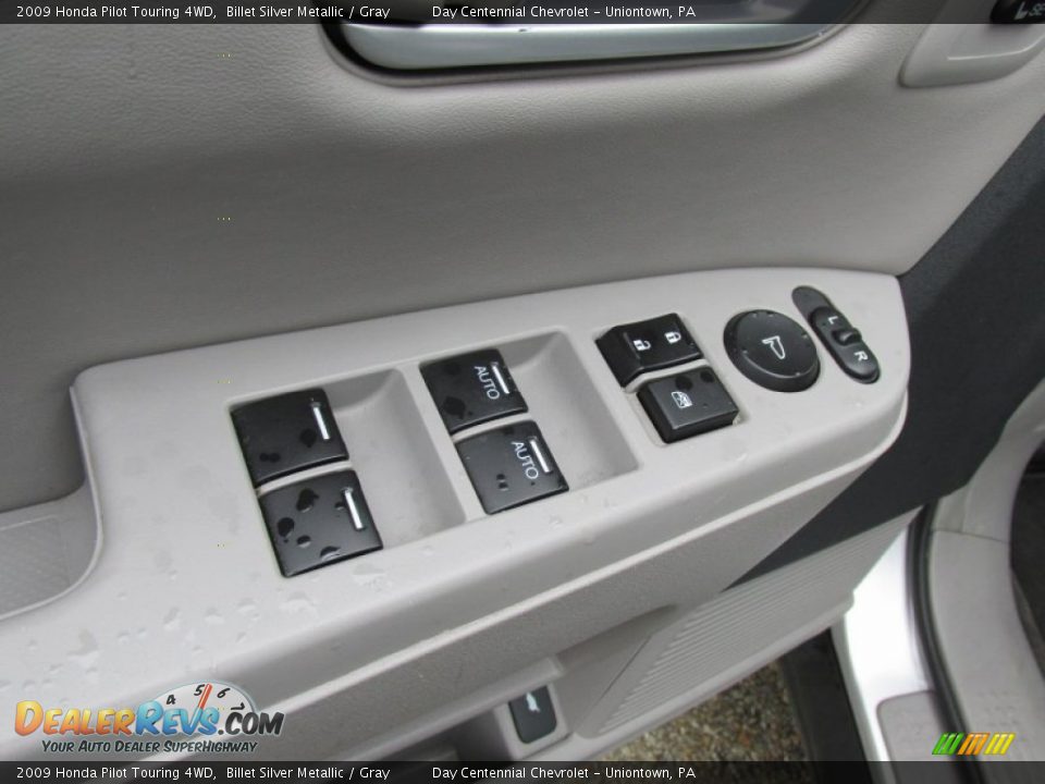 2009 Honda Pilot Touring 4WD Billet Silver Metallic / Gray Photo #24