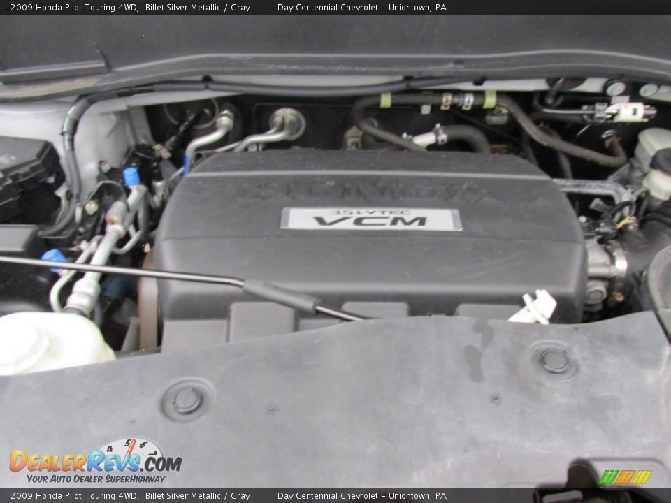 2009 Honda Pilot Touring 4WD Billet Silver Metallic / Gray Photo #25