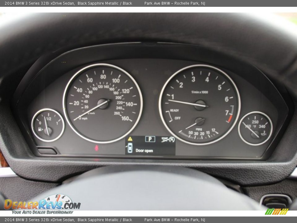 2014 BMW 3 Series 328i xDrive Sedan Black Sapphire Metallic / Black Photo #22