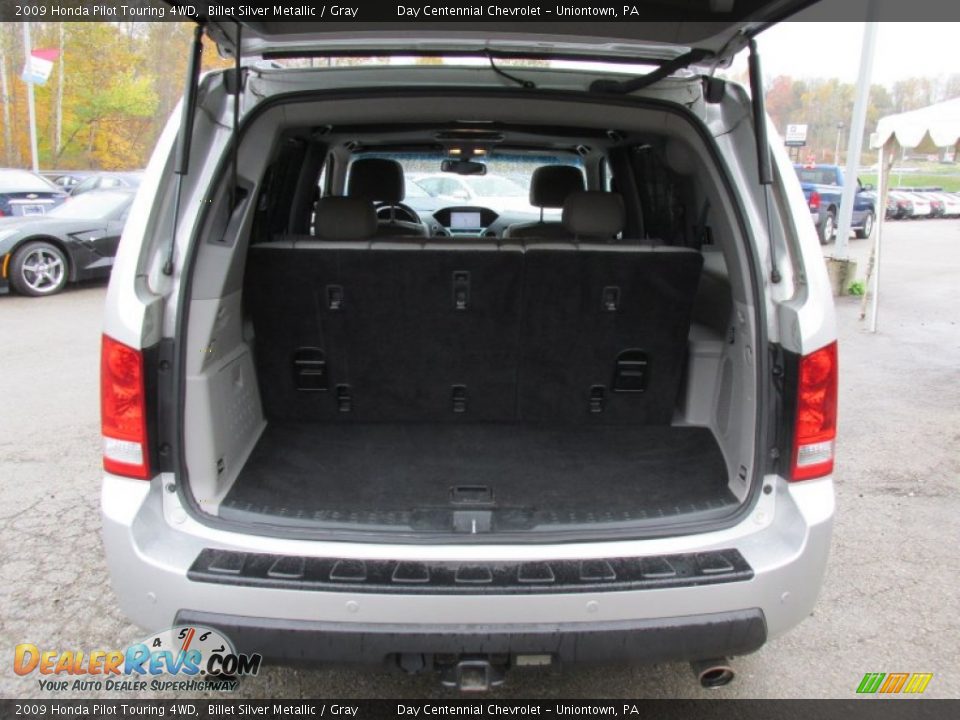 2009 Honda Pilot Touring 4WD Billet Silver Metallic / Gray Photo #26
