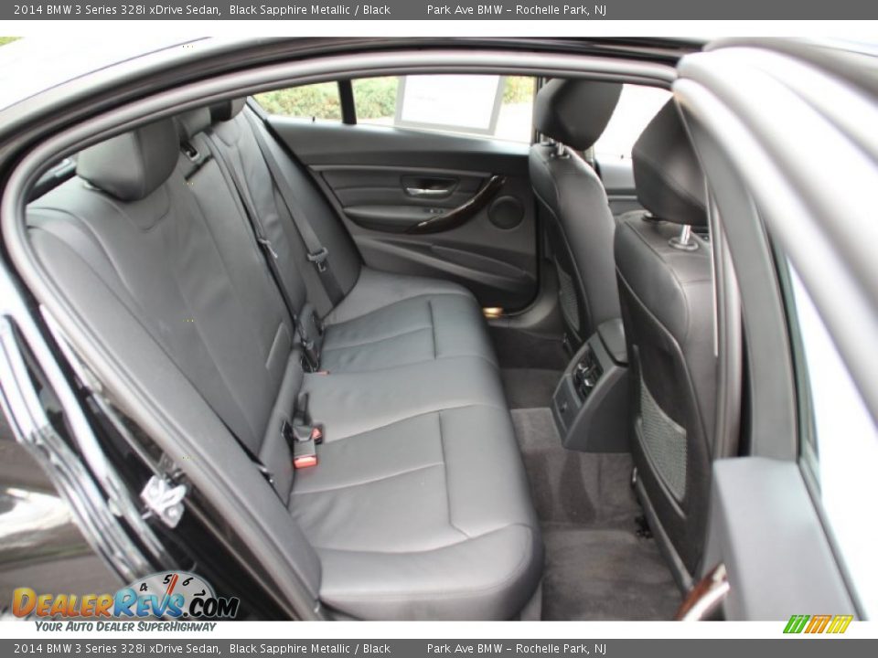 2014 BMW 3 Series 328i xDrive Sedan Black Sapphire Metallic / Black Photo #26