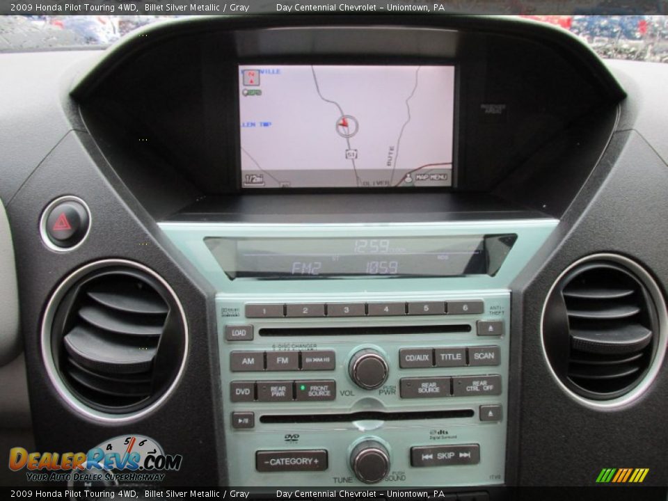 2009 Honda Pilot Touring 4WD Billet Silver Metallic / Gray Photo #31