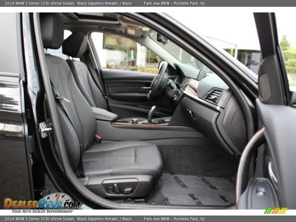2014 BMW 3 Series 328i xDrive Sedan Black Sapphire Metallic / Black Photo #29