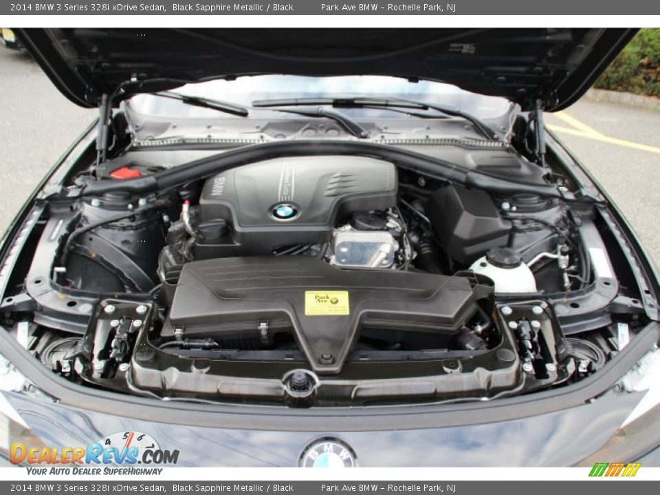 2014 BMW 3 Series 328i xDrive Sedan Black Sapphire Metallic / Black Photo #31